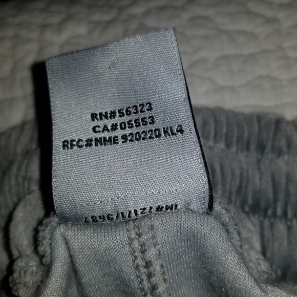 Nike Air Jordan 17 COOL GRAY Velour Sweatshirt and Pants - Picture 7 of 16